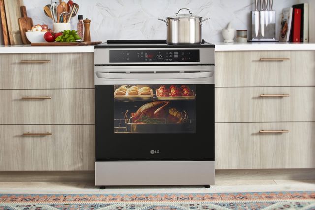 LG 30" PrintProof® Stainless Steel Slide In Induction Range-8