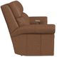 Flexsteel® Customizable Bernard 89" Leather Power Reclining Sofa with Console, Headrest and Lumbar-4
