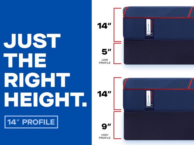 Sealy® Posturepedic® Elite Brenham II Hybrid 14" Plush Tight Top Queen Mattress-14