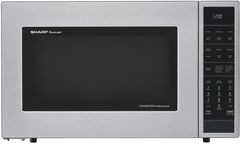 Sharp® 1.5 Cu. Ft. Stainless Steel Countertop Microwave