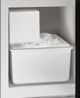 U-Line® ADA Series 14" 23 lb. Black Solid Ice Maker-1