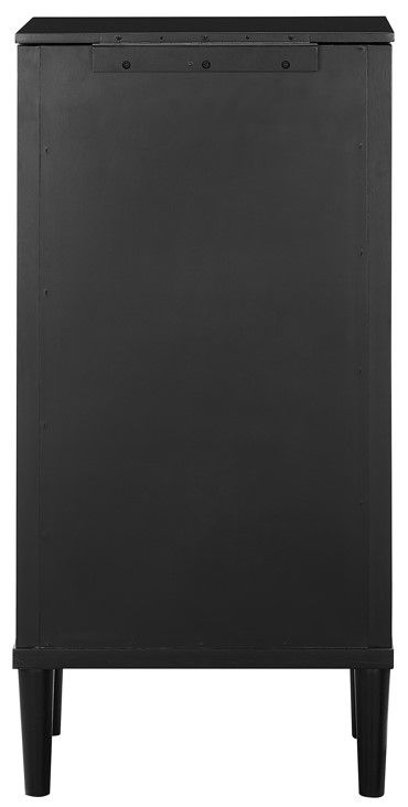 Powell® Mekia Jenn Black Jewelry Armoire-3