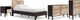 Signature Design by Ashley® Piperton 4-Piece Two-Tone Black/Brown Twin Panel Platform Bed Set-0