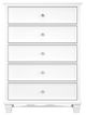 Signature Design by Ashley® Fortman White Chest-2