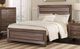 Coaster® Kauffman 4-Piece Washed Taupe California King Bedroom Set-1