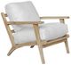 Uttermost® Laid Back Natural/White Accent Chair-0