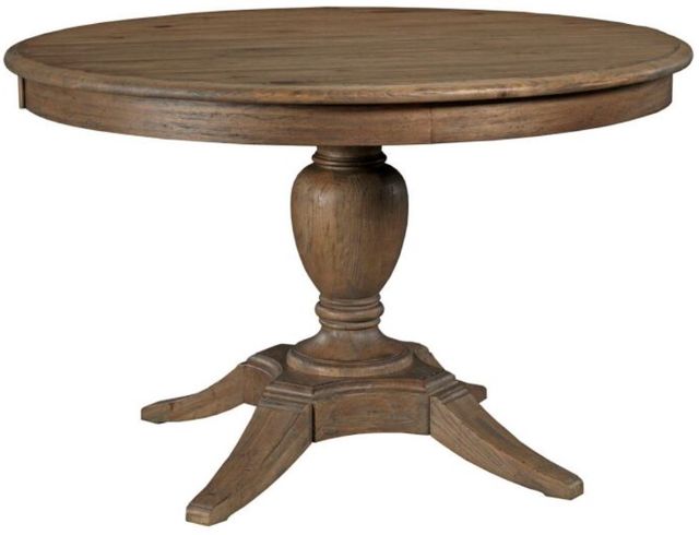 Kincaid® Weatherford Heather Milford Round Dining Table-0