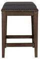Liberty Furniture Sonoma Road Weather Beaten Bark Upholstered Console Stool-1