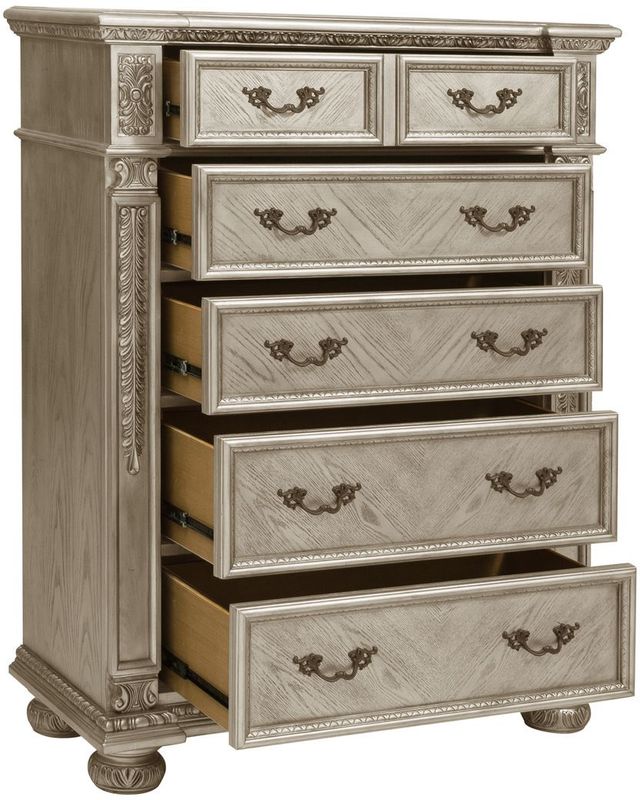 Mazin Furniture Catalonia Platinum Chest-2