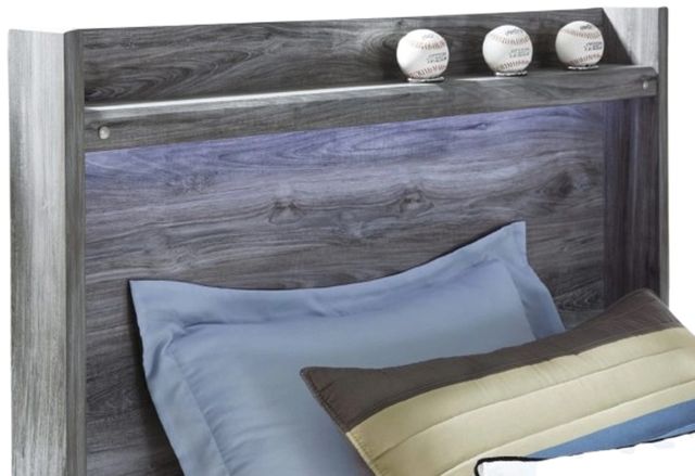 Signature Design by Ashley® Baystorm Gray Full Panel Headboard-3