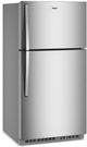 Whirlpool® 33" 21.3 Cu. Ft. Fingerprint-Resistant Stainless Finish Top Freezer Refrigerator-2