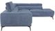 Mazin Furniture Medora 2-Piece Blue Right-Arm Facing Sofa Sectional and Chaise-2