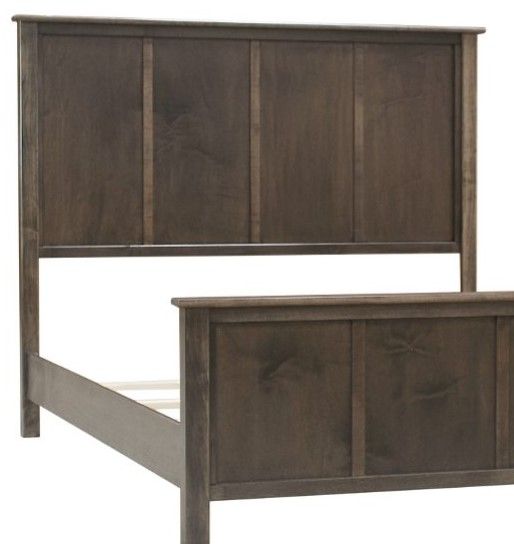 Wolfcraft Furniture Vesper Brown Twin Panel Bed-2