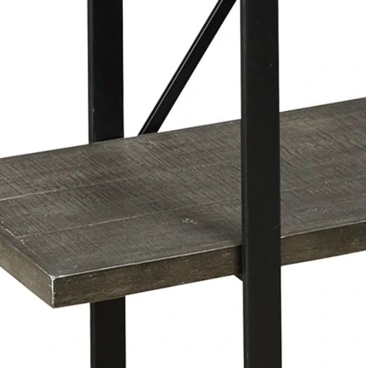 Signature Design by Ashley® Gilesgrove Black/Gray Bookcase-4