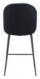 Zuo® Miles Black Counter Chair-3