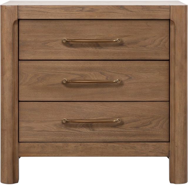 Modus Furniture Morris Claystone 3-Drawer Nightstand-2