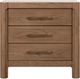 Modus Furniture Morris Claystone 3-Drawer Nightstand-2