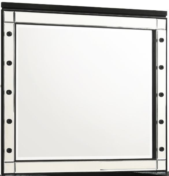 New Classic® Home Furnishings Valentino Black Vanity Table Mirror-0