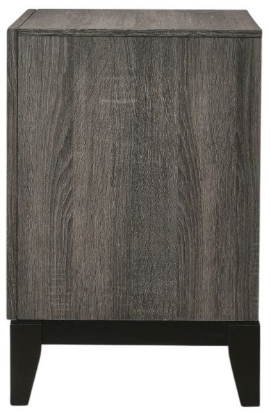 ACME Furniture Valdemar Weathered Gray Nightstand-3