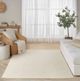 Nourison Home™ DKNY Pure Angles Ivory 5'x7' Area Rug-1