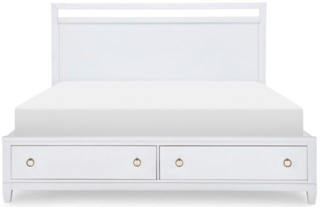 Legacy Classic Summerland White Queen Panel Storage Bed-2