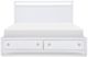 Legacy Classic Summerland White Queen Panel Storage Bed-2