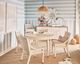 Universal Explore Home™ Weekender Coastal Living Home Watercolor White Sand Dining Table-1