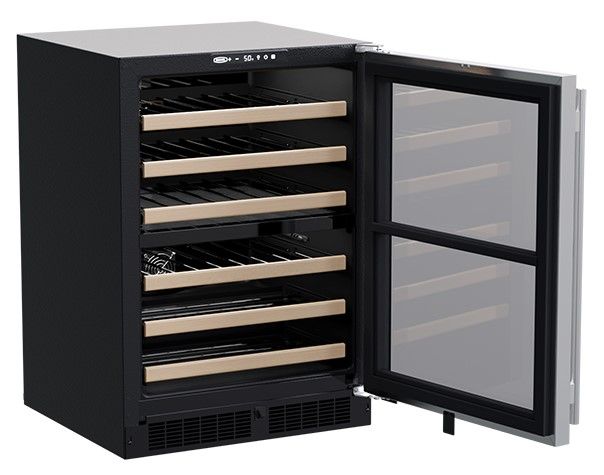 Marvel 4.9 Cu. Ft. Stainless Steel Wine Cooler-1