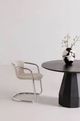 Moe's Home Collection Templo Black Concrete/Steel Outdoor Dining Table-4