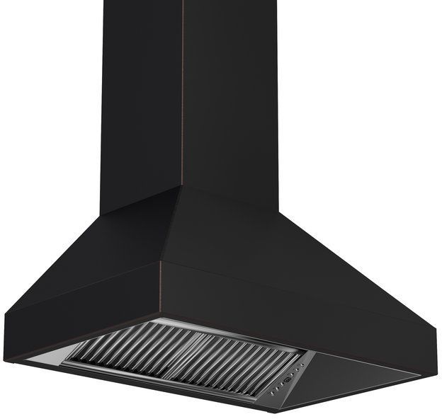 Clearance ZLINE Designer Series 30" Oil-Rubbed Bronze Wall Mount Range Hood-3