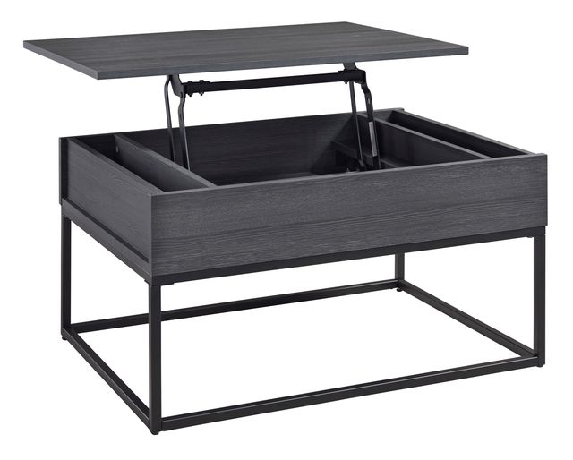 Signature Design by Ashley® Yarlow Black Lift-Top Coffee Table-2