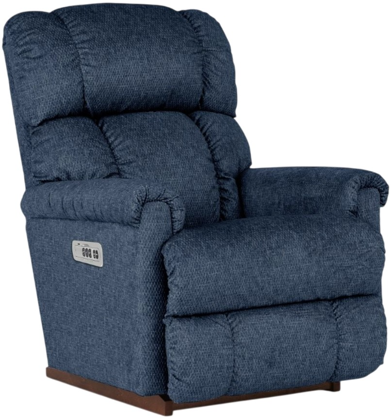 La-Z-Boy® Pinnacle Navy Power Wall Recliner with Headrest and