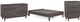 Signature Design by Ashley® Brymont 3-Piece Dark Gray Full Platform Bed Set-0