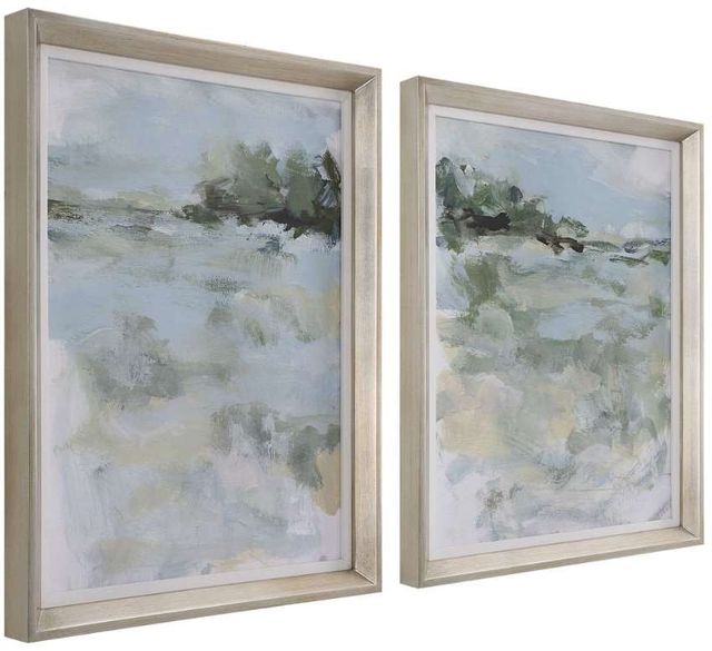 Uttermost® Christina Long 2-Piece Far Away View Framed Print Set-3