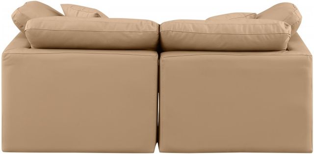 Meridian Furniture Indulge 2-Piece Tan 70" Sofa-3