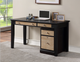 Winners Only® Berkeley Aged Oak/Ebony Writing Desk-3