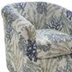 Powell® Adella Blue Ocean Swivel Chair-5