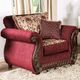 Furniture of America® Tabitha Wine Chair-0