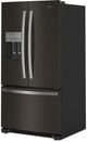 Whirlpool® 36 in. 24.7 Cu. Ft. Fingerprint Resistant Black Stainless Steel French Door Refrigerator-3