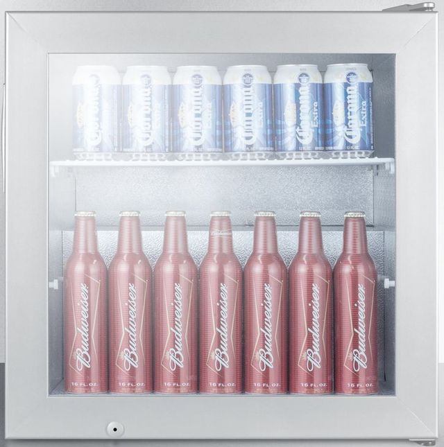 Summit® Commercial Series 24" 2.0 Cu. Ft. Stainless Steel Beverage Center-2