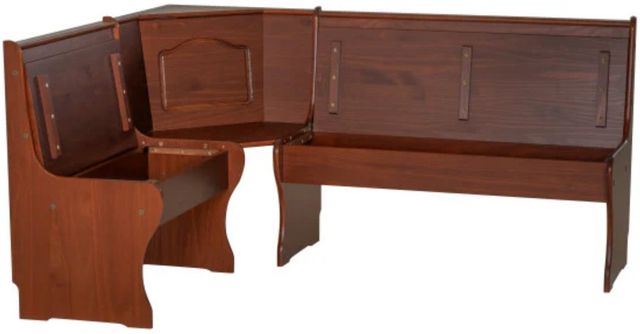 Linon Chelsea Walnut Nook Corner Bench-2