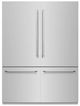 ZLINE 60" 32.2 Cu. Ft. Stainless Steel Built-In French Door Refrigerator with Graphite Gray Interior-0