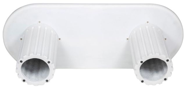 Moe's Home Collection Eris White Concrete Outdoor Dining Table-4