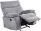 Mazin Furniture Casper Grey Manual Glider Recliner-1