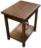 American Wholesale Furniture Woodsman Medium Walnut Chairside Table-0