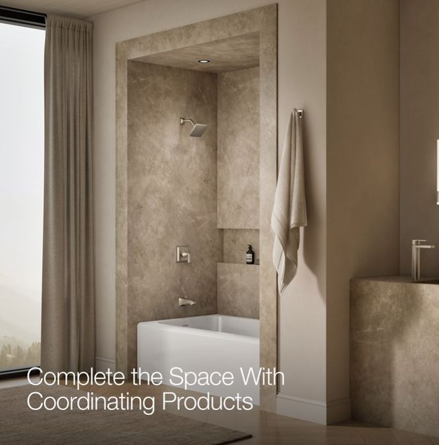 KOHLER® Memoirs® Stately Rite-Temp® Vibrant Brushed Bronze Bath and Shower Trim Kit-4