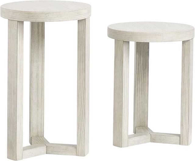 Magnussen Home® Refton 2-Piece Balboa Mist Nesting Accent Tables Set-0