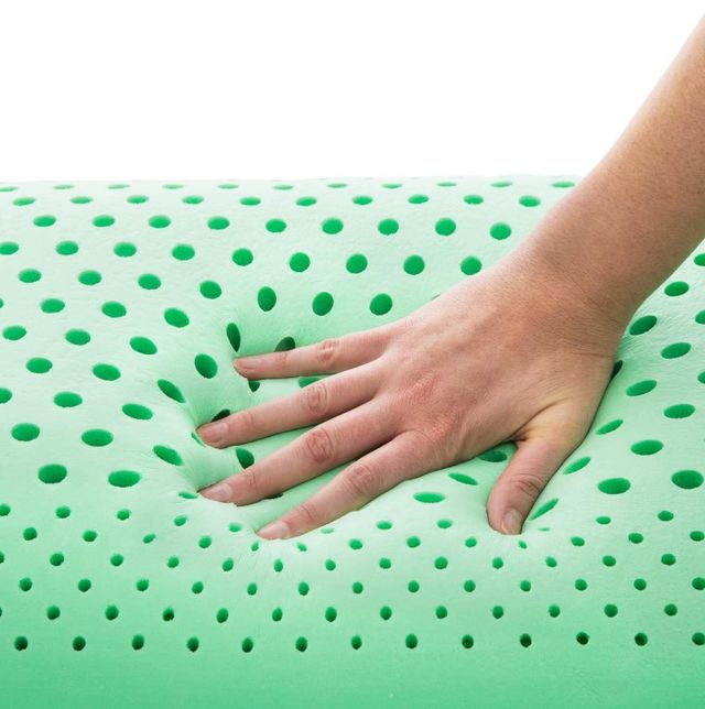 Malouf® Z® Zoned Dough® Peppermint King Bed Pillow-3