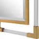 Uttermost® Balkan Metallic Gold Leaf Tall Mirror-4