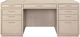 Hooker® Furniture Marlowe Polished Limestone Executive Desk-3
